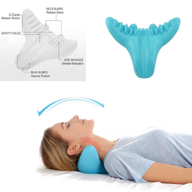 Shiatsu massage pillow C-rest neck