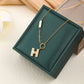 Letter H Necklace Ins Fashion Jewelry